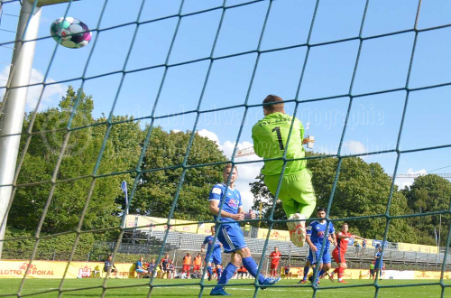 HFV-Pokalfinale FC Eintracht Norderstedt - TSV Sasel am 22. August 2020 (© MSSP - Michael Schwartz)