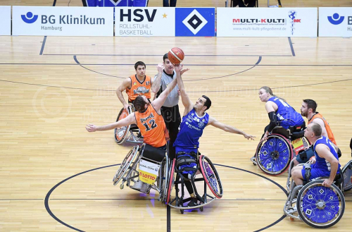 BG Baskets Hamburg - ING Skywheelers am 07. Februar 2021 (© MSSP - Michael Schwartz)