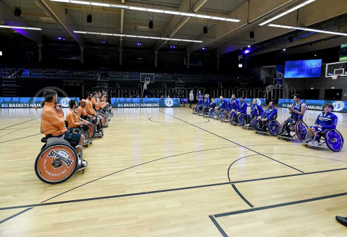 BG Baskets Hamburg - ING Skywheelers am 07. Februar 2021 (© MSSP - Michael Schwartz)