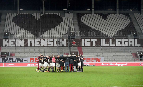 FC St. Pauli - Hamburger SV am 01. Maerz 2021 (© MSSP - Michael Schwartz)