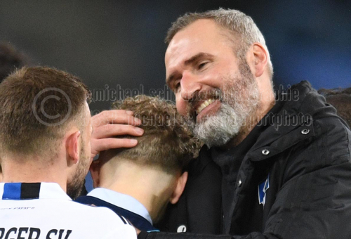 Hamburger SV - FC St. Pauli am 21. Januar 2022 (© MSSP - Michael Schwartz)